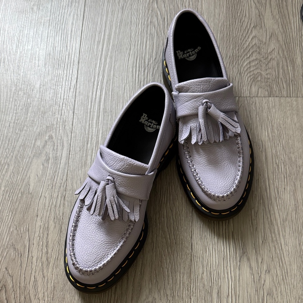 Dr. Martens Light Lilac Adrian Loafers